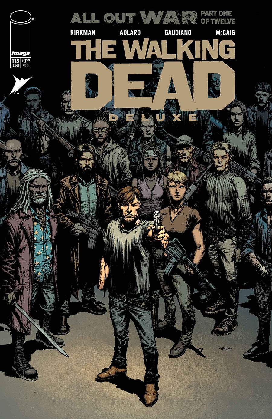 Walking Dead Deluxe #115 Cover A