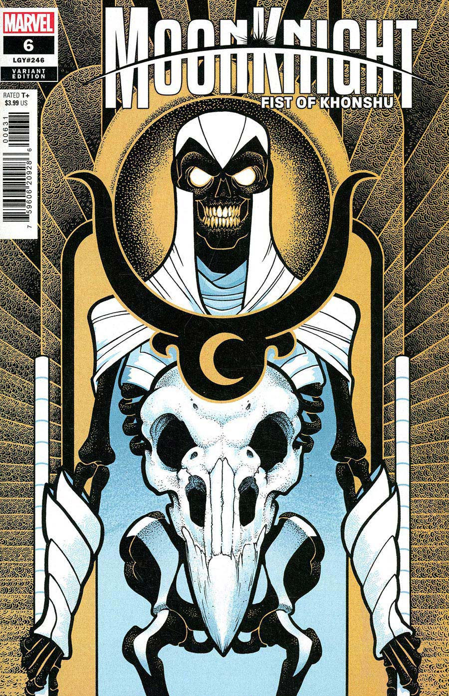 Moon Knight Fist Of Khonshu #6 Cover D