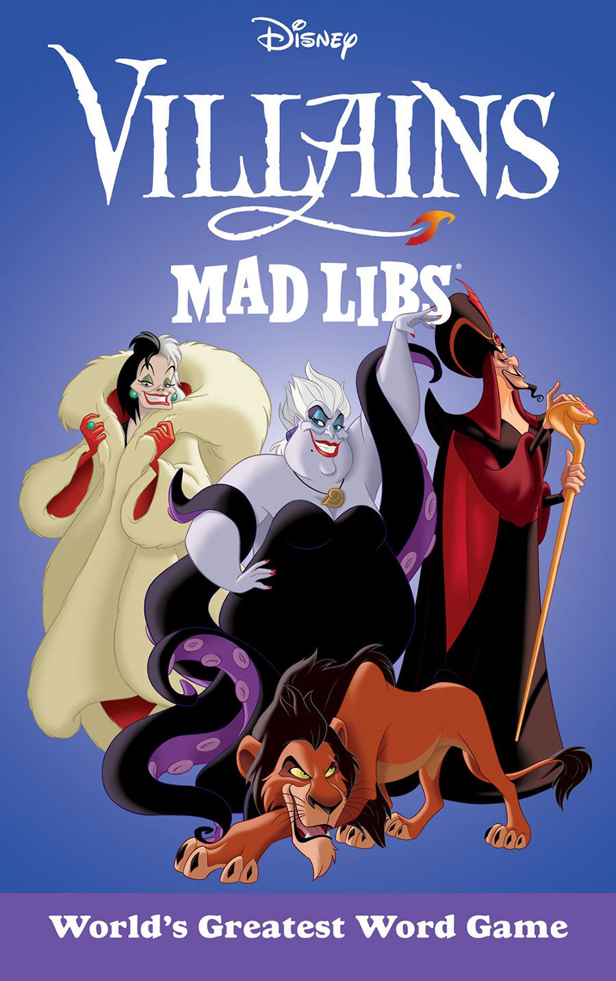 Disney Villains Mad Libs Worlds Greatest Word Game TP