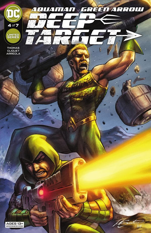 Aquaman Green Arrow Deep Target #4 Cover A
