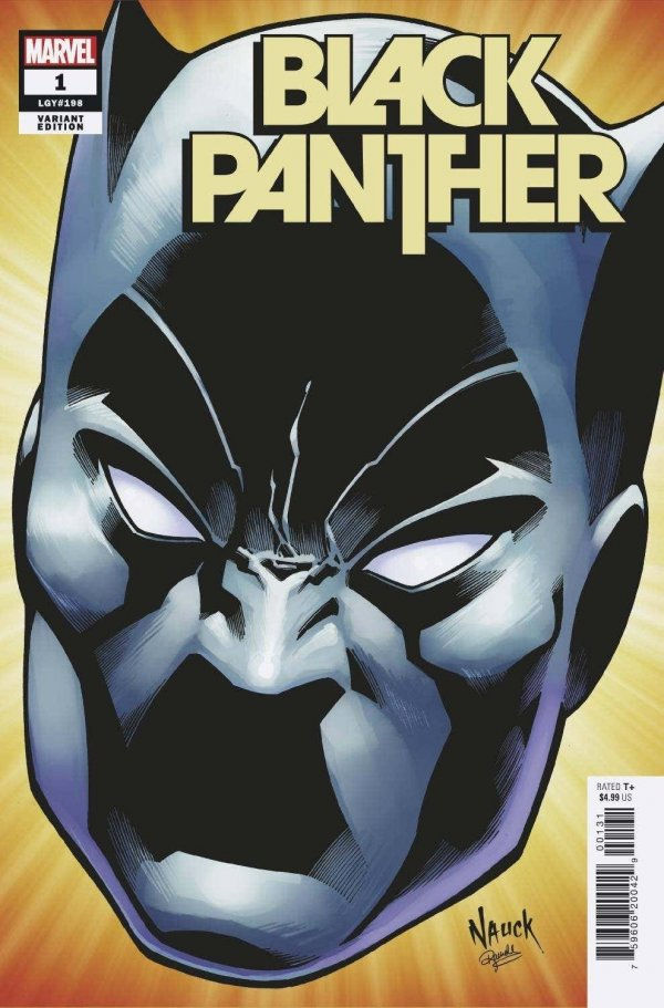 Black Panther Vol 8 #1 Cover D Variant Todd Nauck Headshot