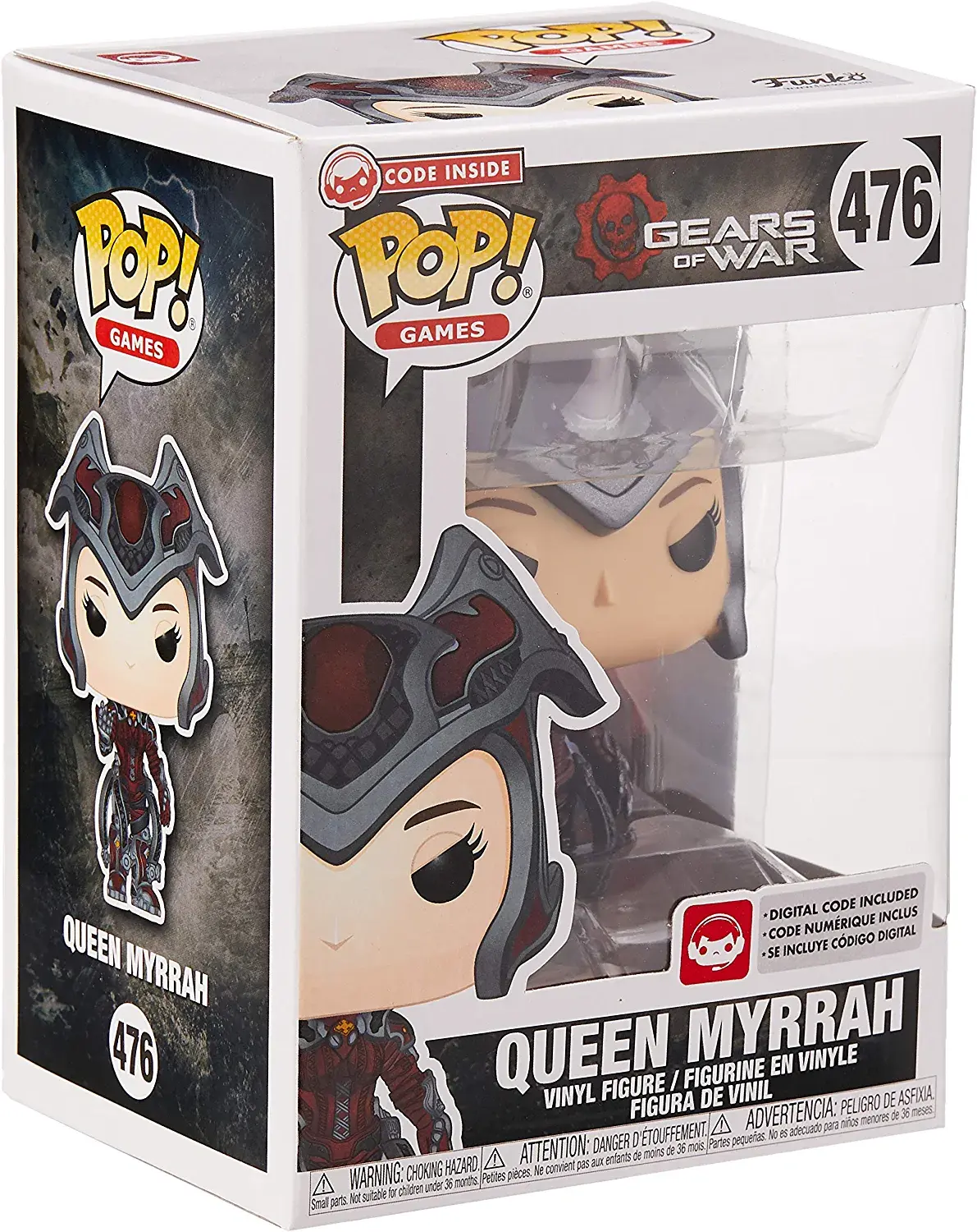 Funko Pop! Games: Gears of War - Queen Myrrah, Standard, Multicolor