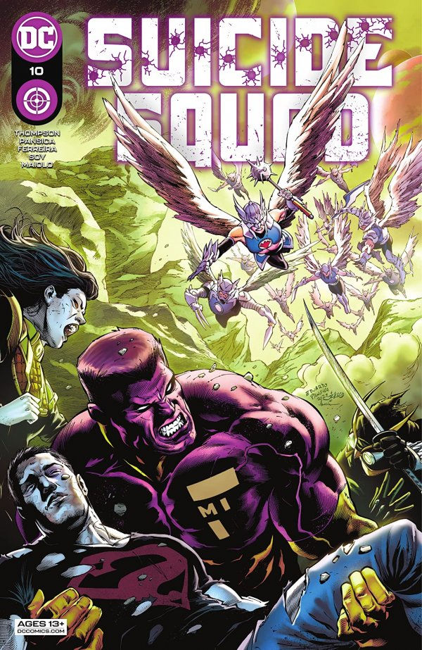 Suicide Squad Vol 6 #10 Cover A Regular Eduardo Pansica Julio Ferreira & Marcelo