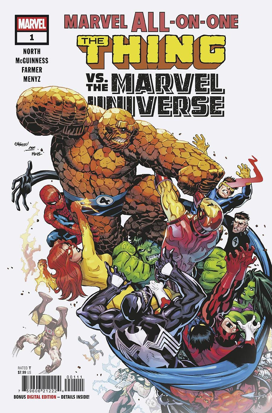 Marvel All-On-One The Thing vs The Marvel Universe #1 (One Shot) Cover A