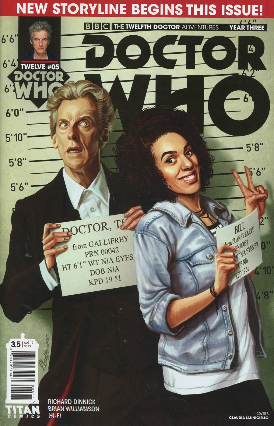 Doctor Who 12th Doctor Year Three #5 Cover A