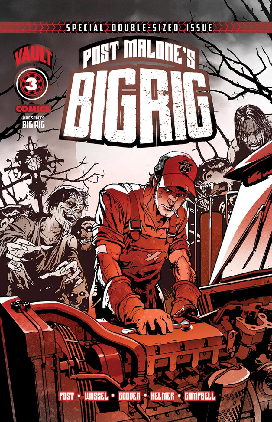 Post Malones Big Rig #3 Cover A