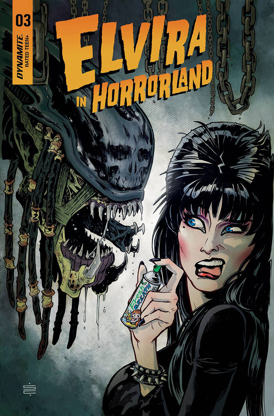 Elvira In Horrorland #3 Cover C