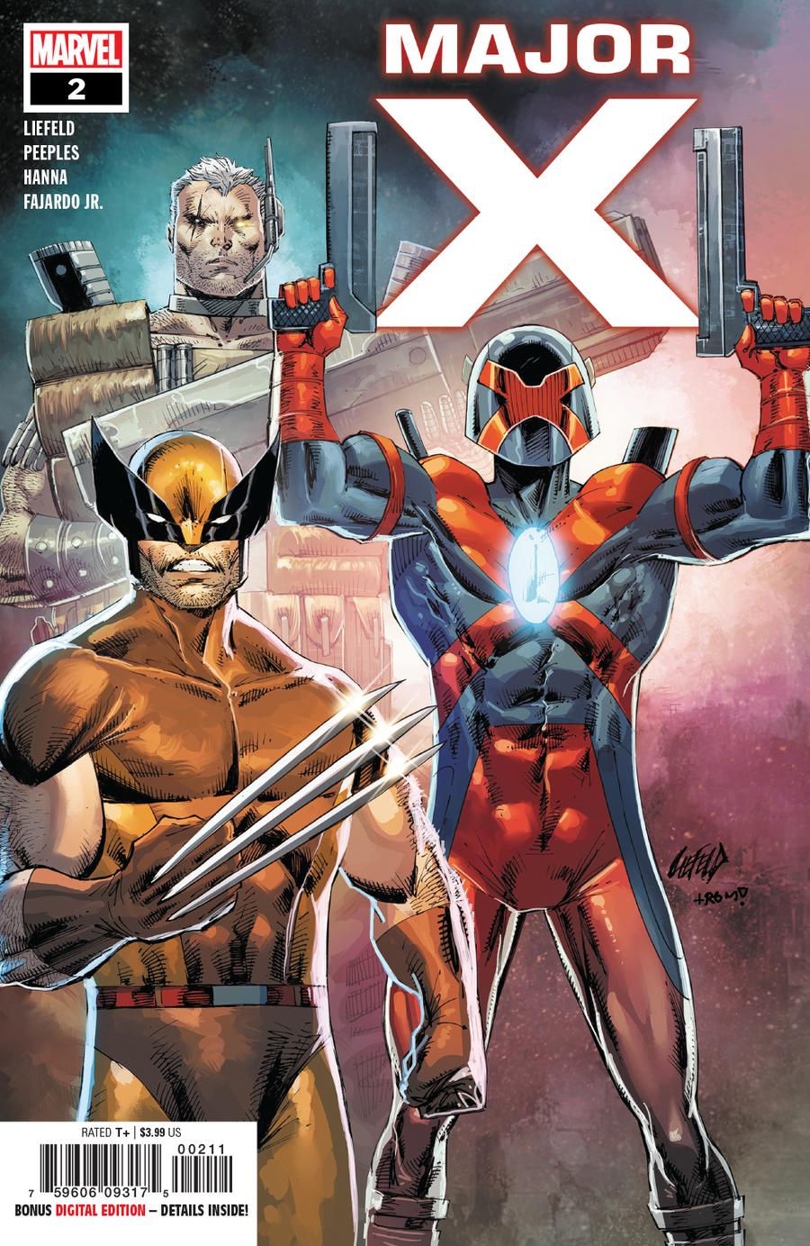 Major X #2 Cover A 1st Ptg