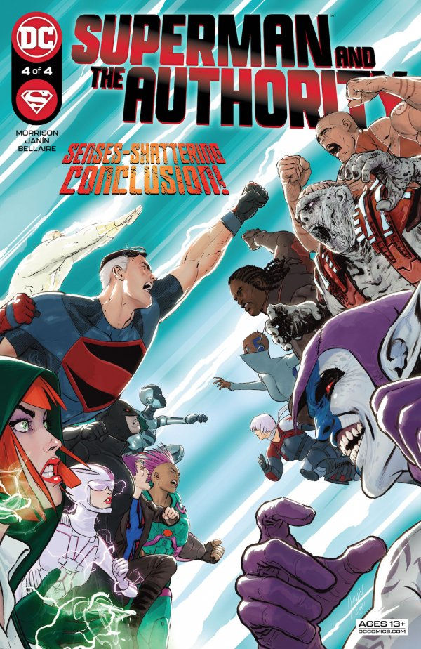 Superman And The Authority #4 Cover A Regular Mikel Janin Cover