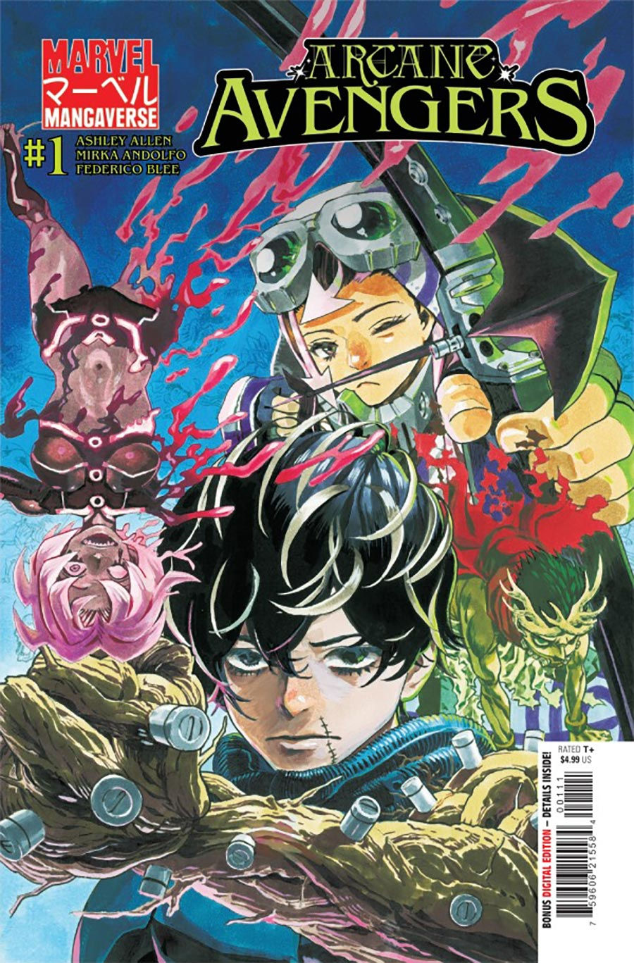 Marvel Mangaverse Arcane Avengers #1 (One Shot) Cover A