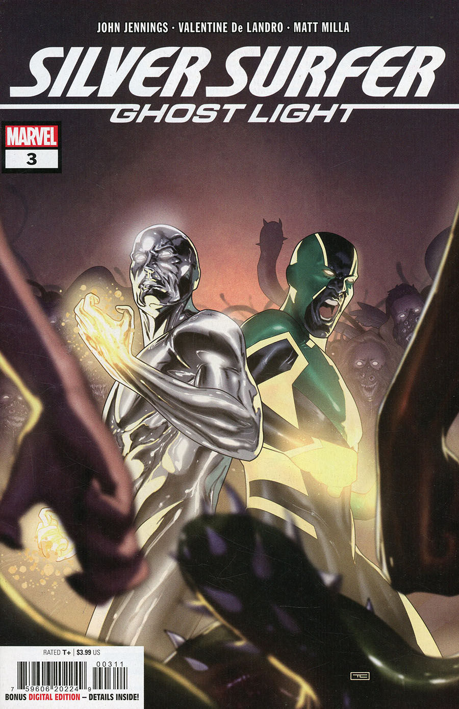 Silver Surfer Ghost Light #3 Cover A
