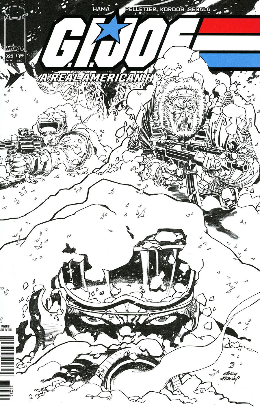 GI Joe A Real American Hero #322 Cover B