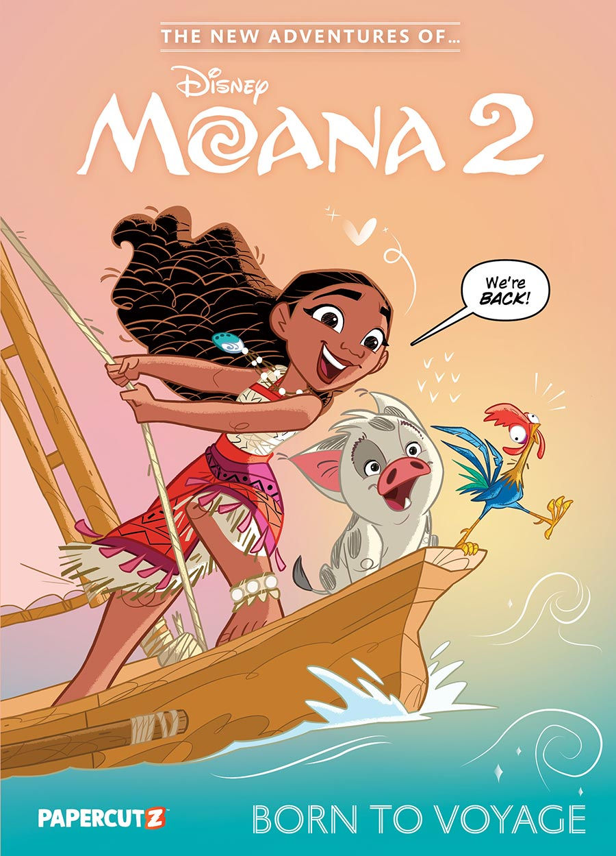 Disneys The New Adventures Of Moana 2 Vol 1 Born To Voyage TP