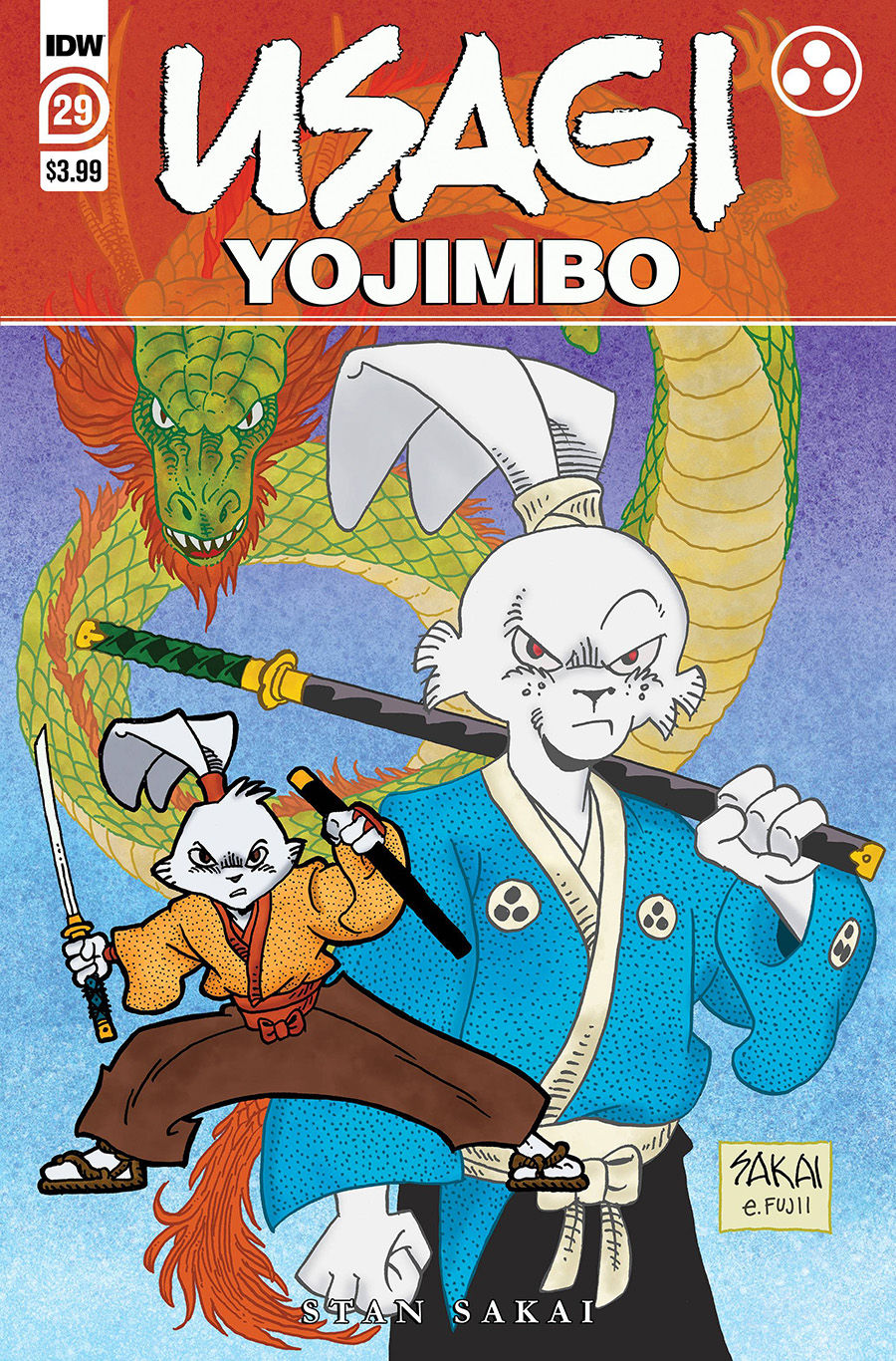 Usagi Yojimbo Vol 4 #29 Cover A