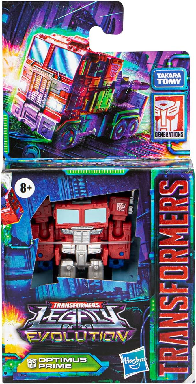 Thumbnail: Transformers Toys Legacy Evolution Core Class Optimus Prime Toy, 3.5-inch