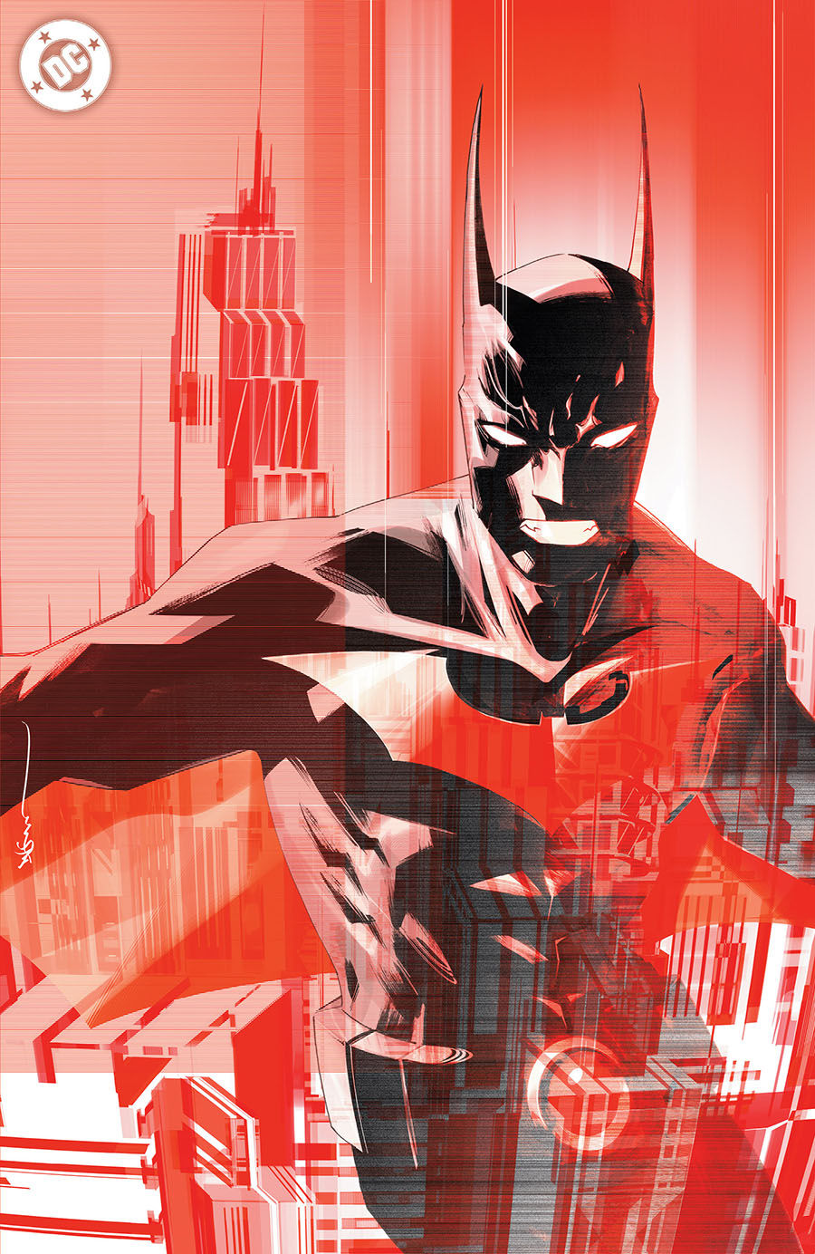 Batman Static Beyond #1 Cover D
