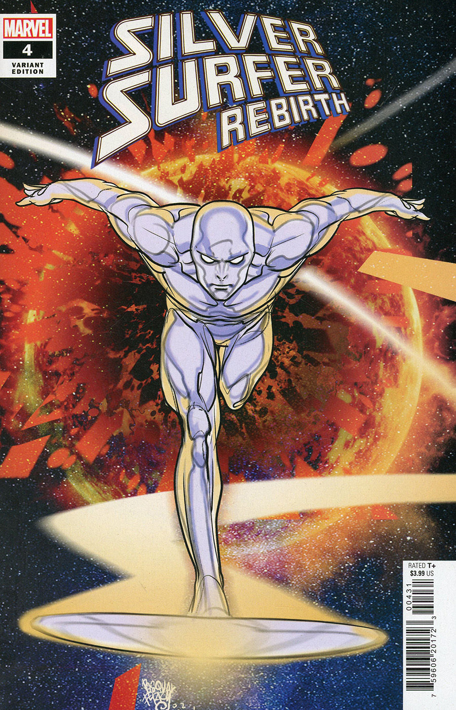 Silver Surfer Rebirth #4 Cover C