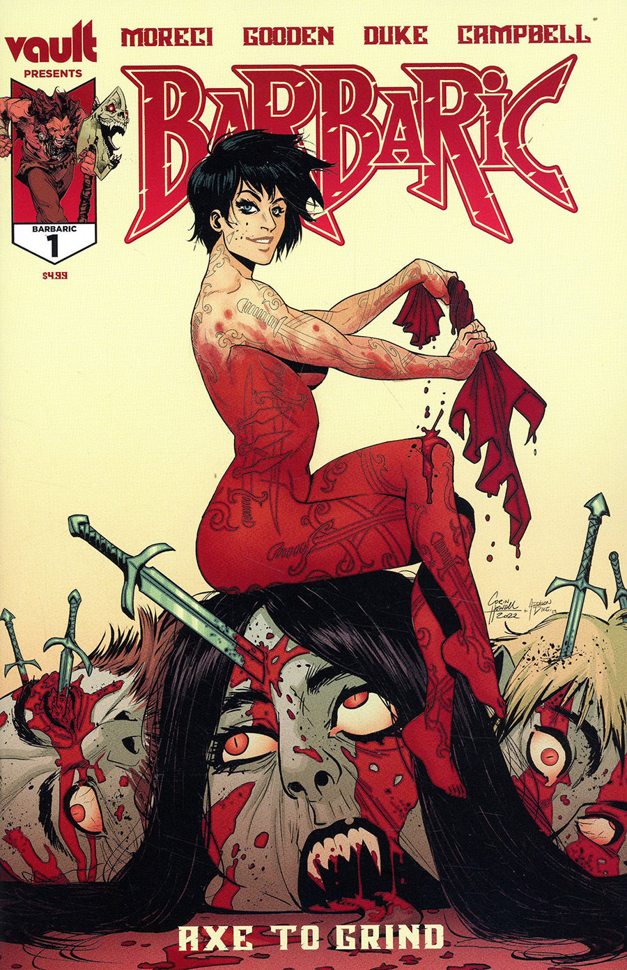 Barbaric Axe To Grind #1 Cover B
