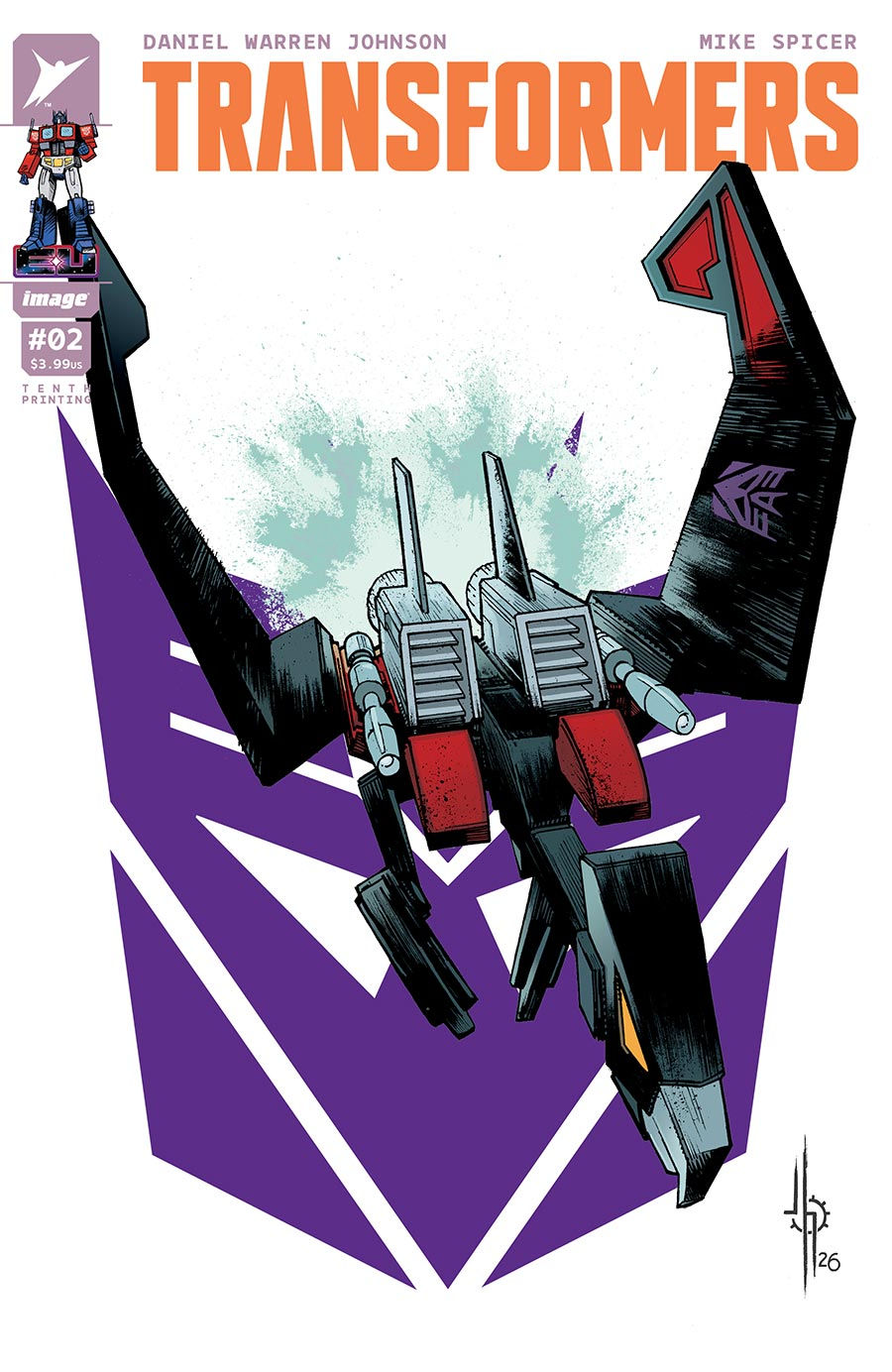 Transformers Vol 5 #2 Cover S 10th Ptg D