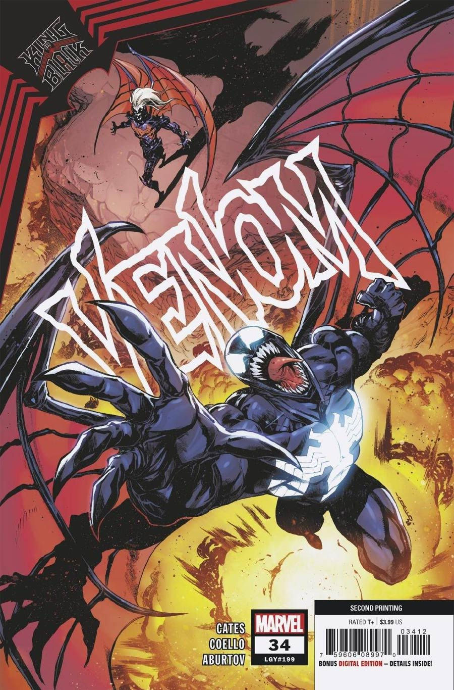 Venom Vol 4 #34 Cover G 2nd Ptg