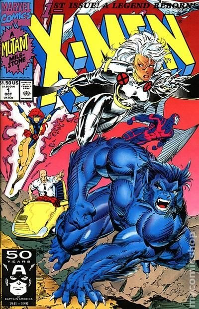 X-Men Vol 2 #1 Cover A Beast/Storm