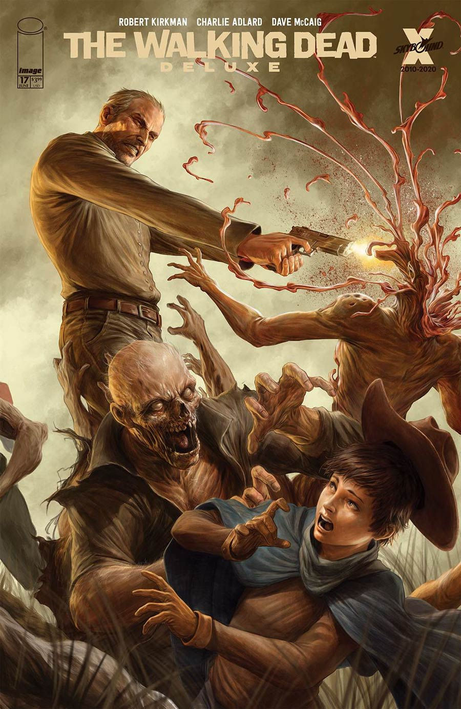 Walking Dead Deluxe #17 Cover D