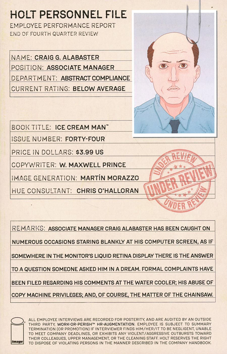 Ice Cream Man #44 Cover A