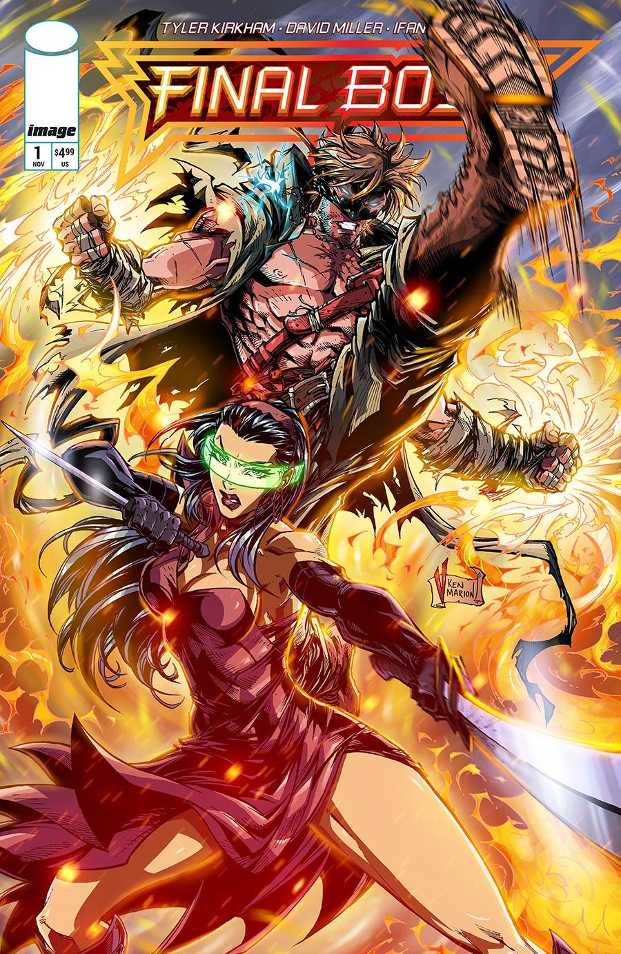 Final Boss #1 Cover B