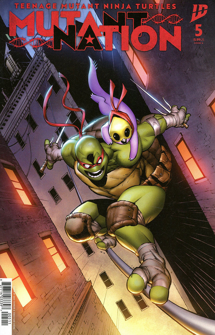 Teenage Mutant Ninja Turtles Mutant Nation #5 Cover A