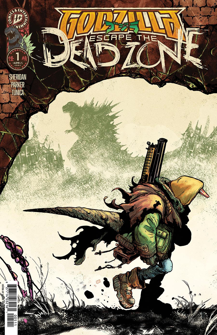 Godzilla Escape The Deadzone #1 Cover A