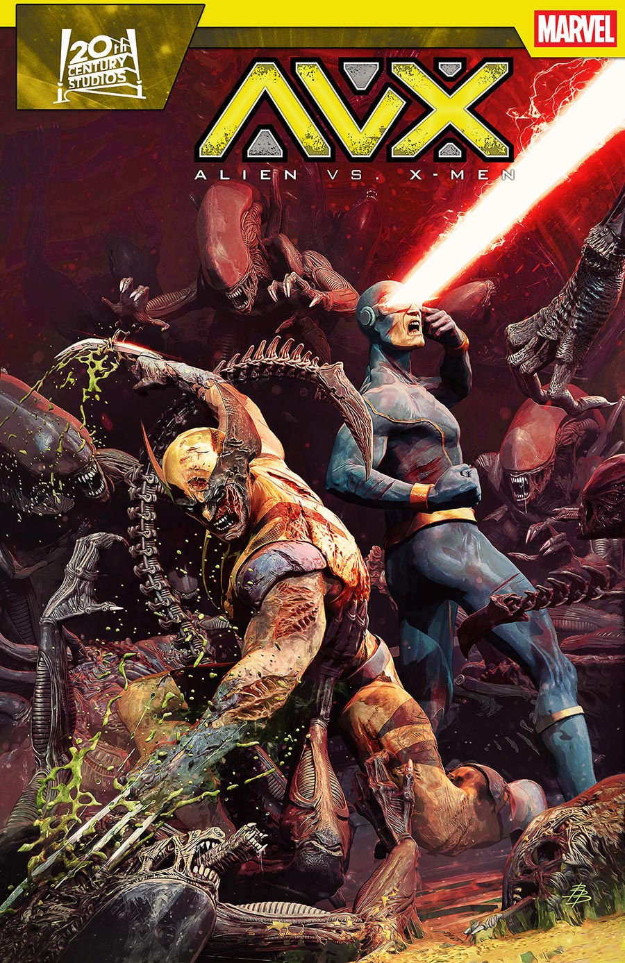 Alien vs X-Men #1 Cover D
