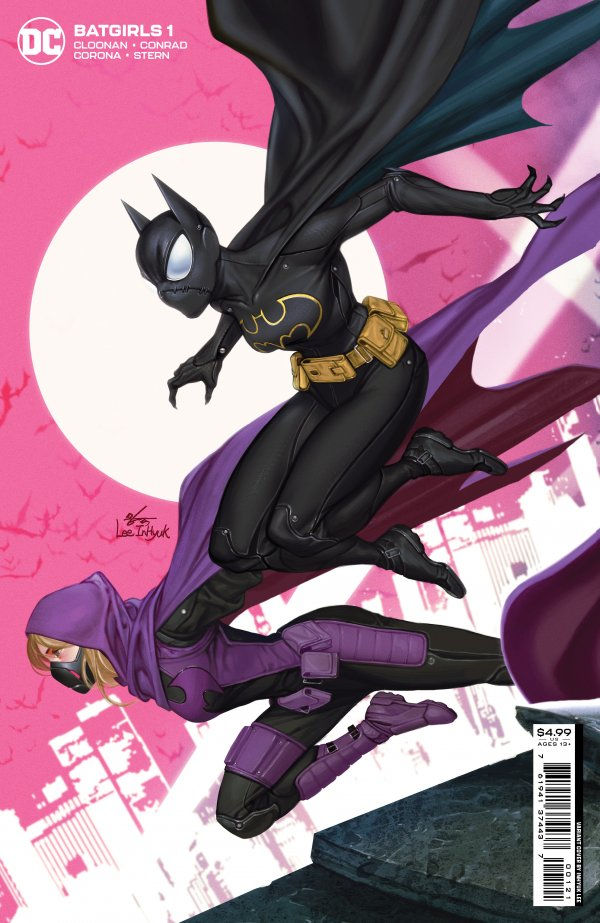 Batgirls #1 Cover B Variant Inhyuk Lee Batgirls Masked Left Side Connecting
