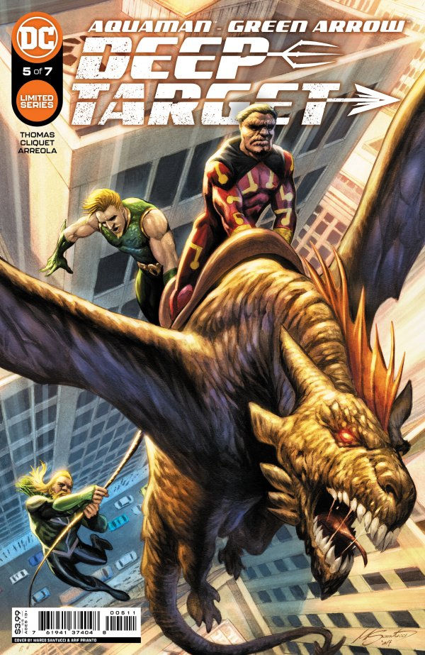 Aquaman Green Arrow Deep Target #5 Cover A