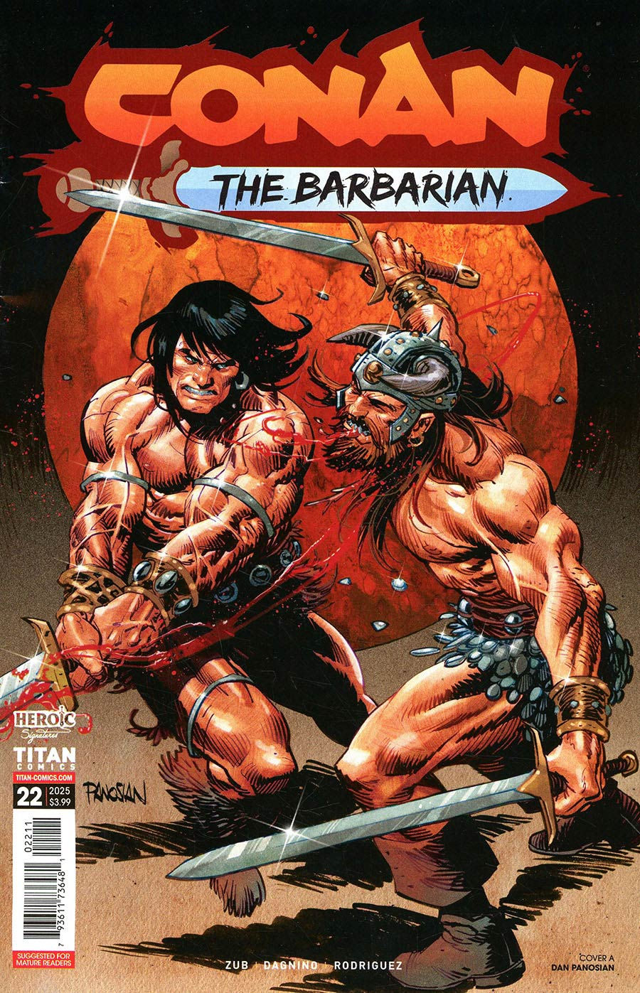 Conan The Barbarian Vol 5 #22 Cover A