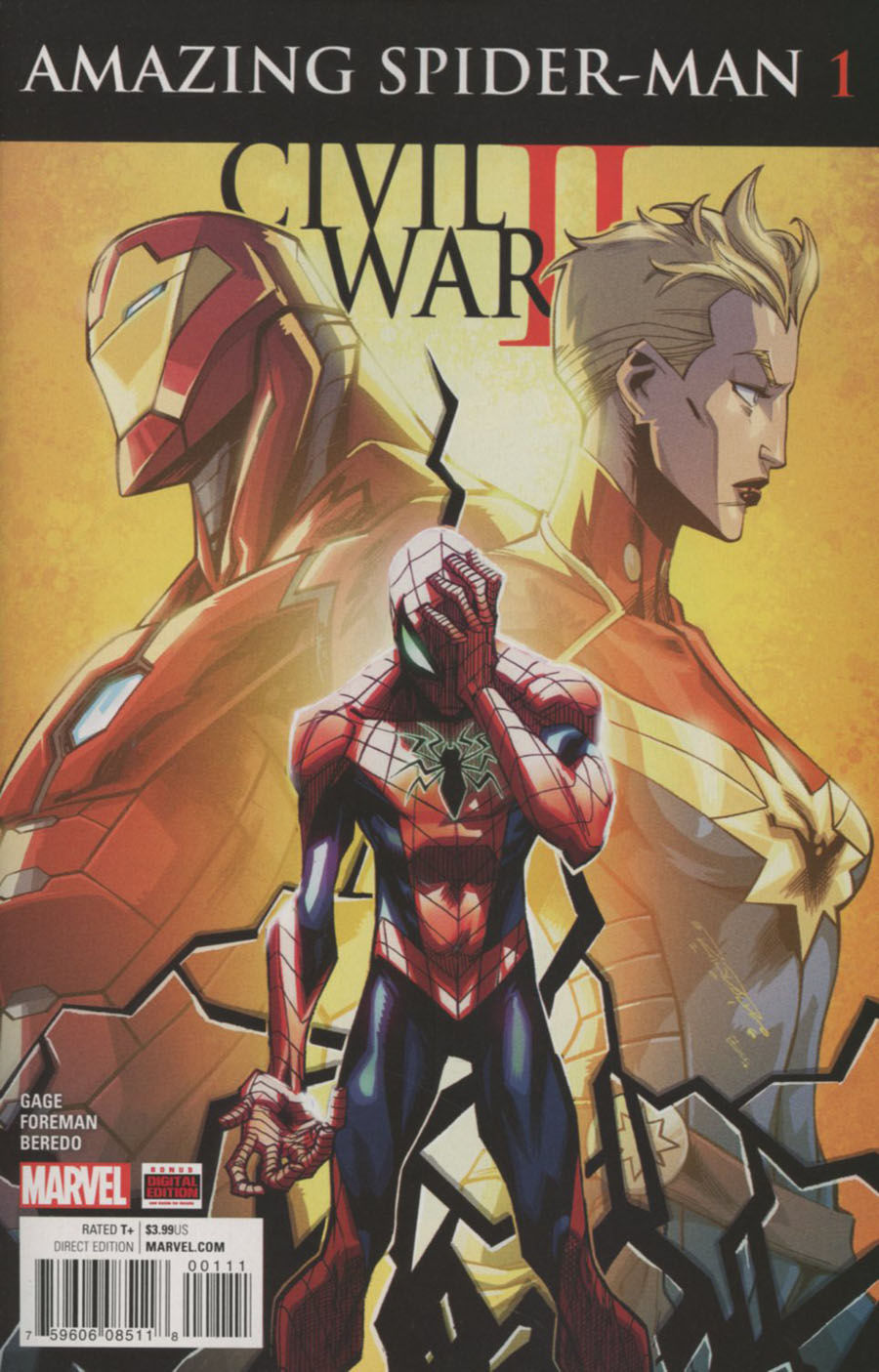 Civil War II Amazing Spider-Man #1 Cover A