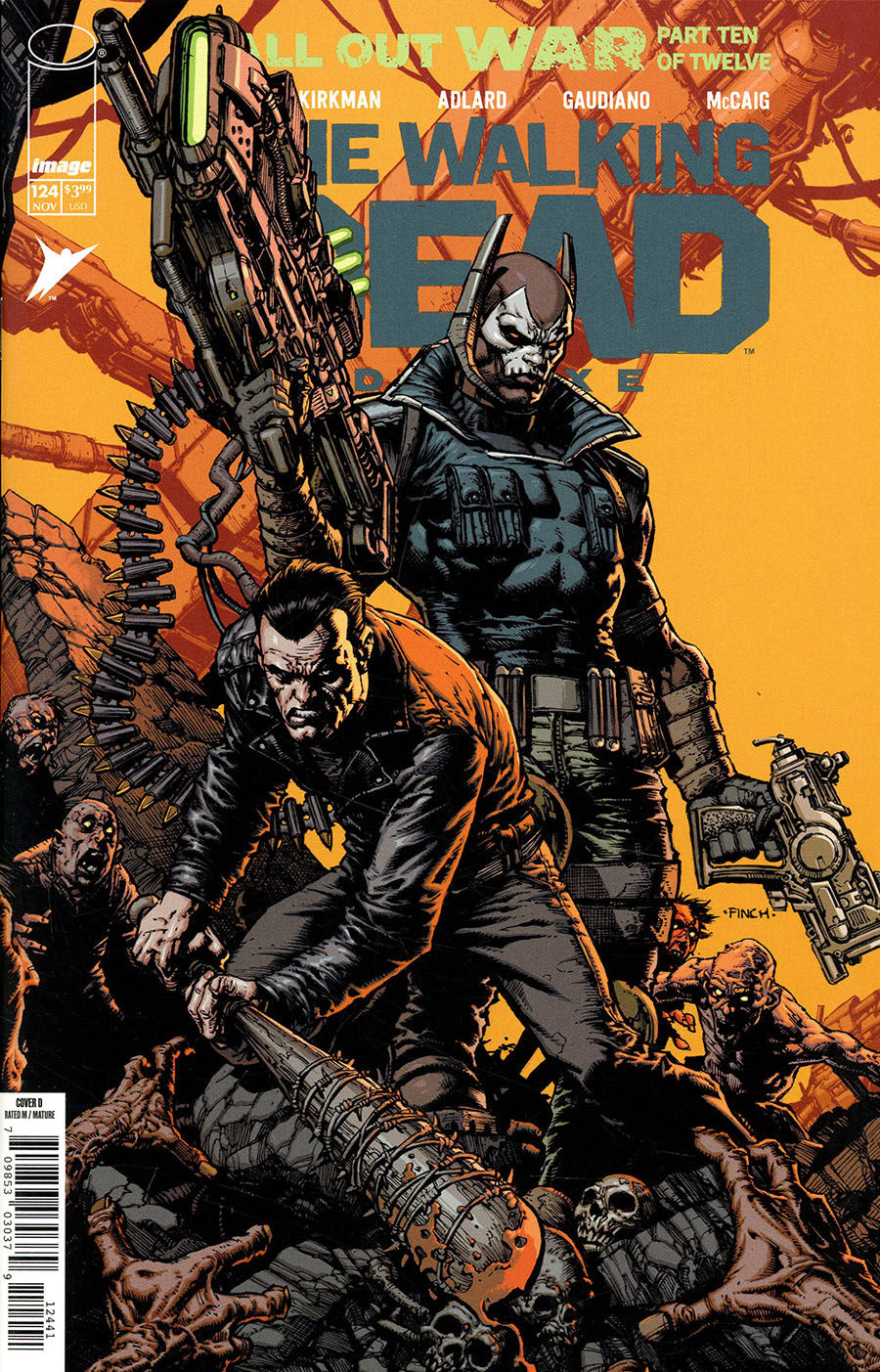 Walking Dead Deluxe #124 Cover D