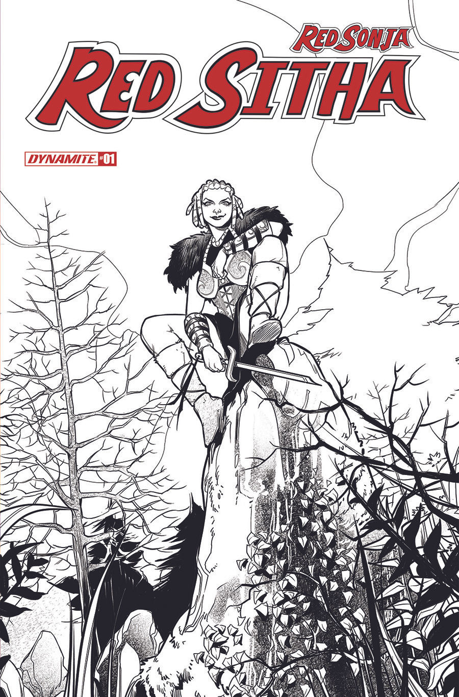 Red Sonja Red Sitha #1 Cover G 1:10 Incentive