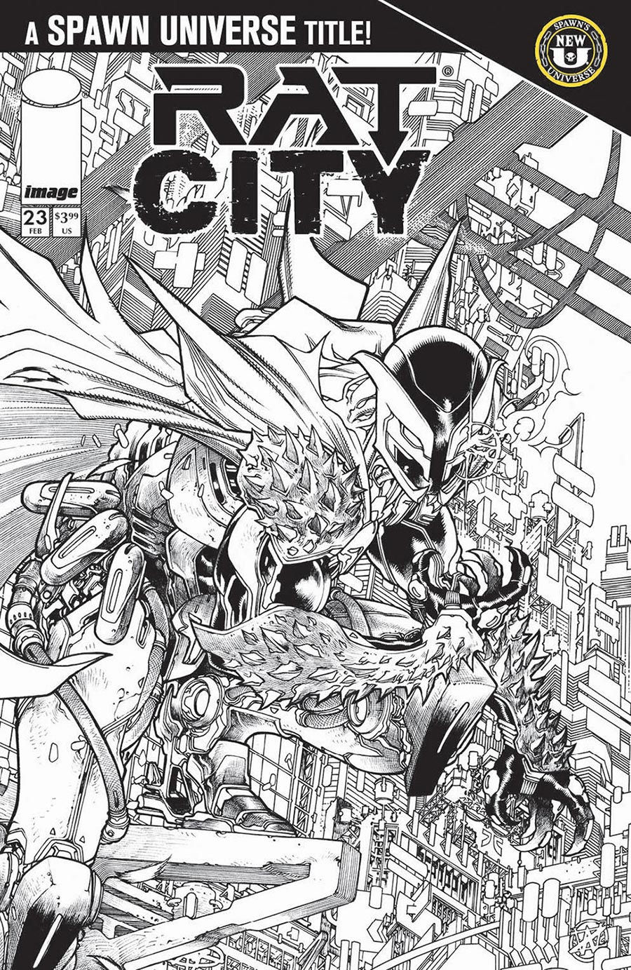 Rat City #23 Cover B