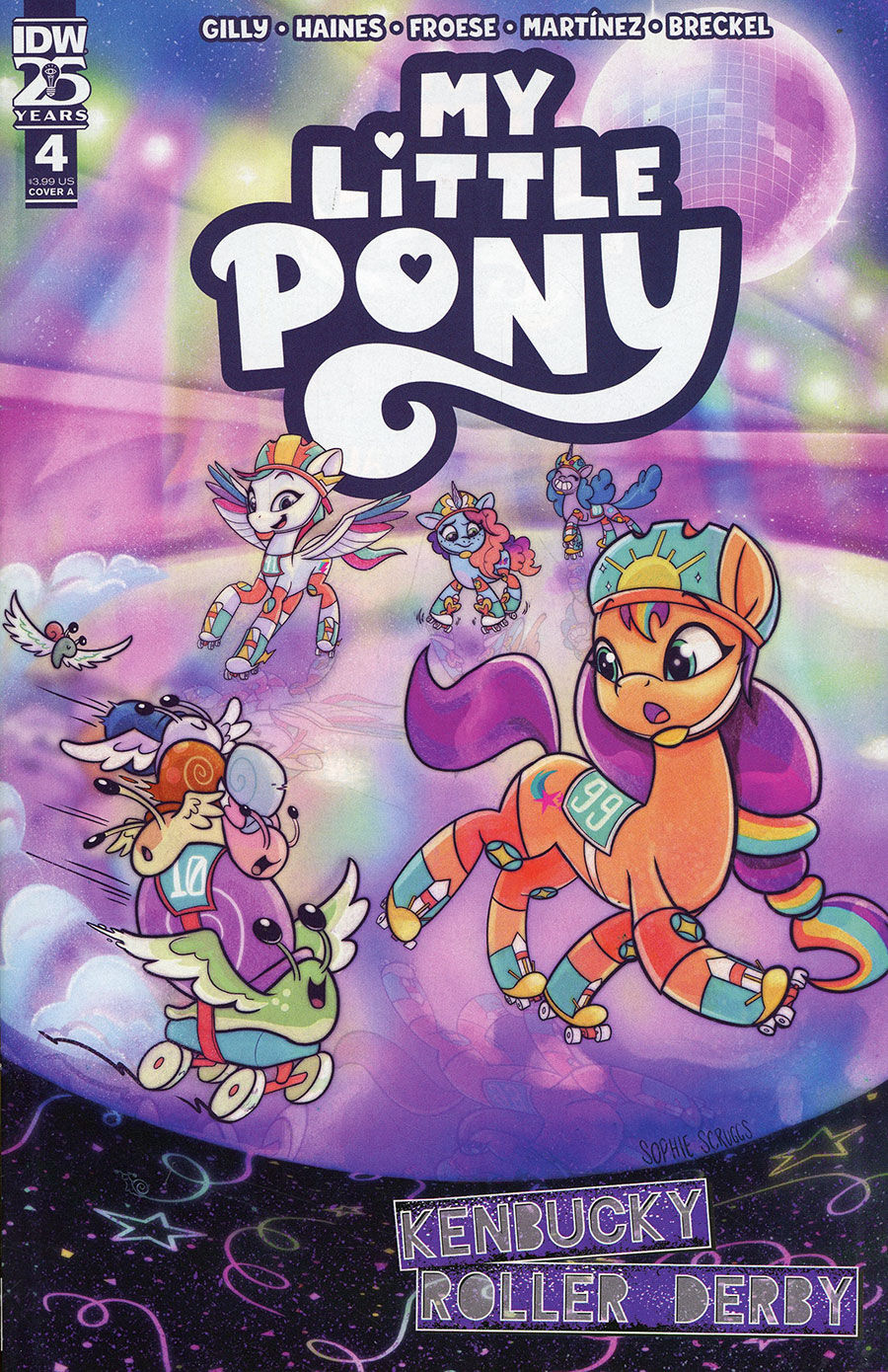 My Little Pony Kenbucky Roller Derby #4 Cover A