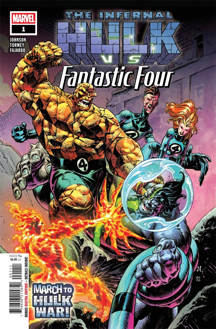 Infernal Hulk vs Fantastic Four #1 (One Shot) Cover A