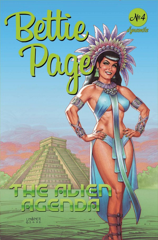 Bettie Page Alien Agenda #4 Cover A