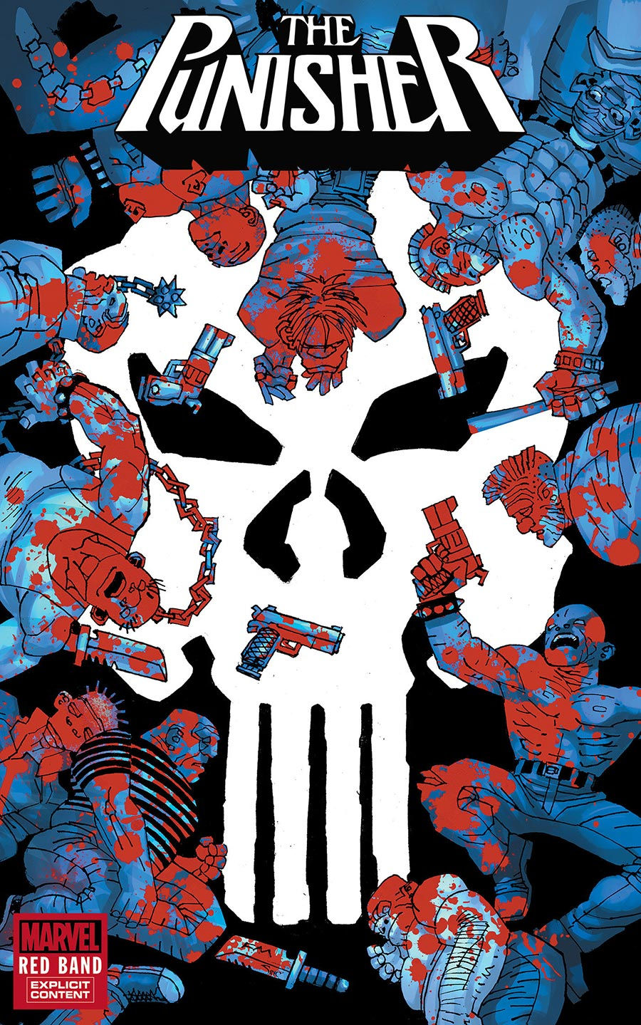 Punisher Red Band #1 Cover B