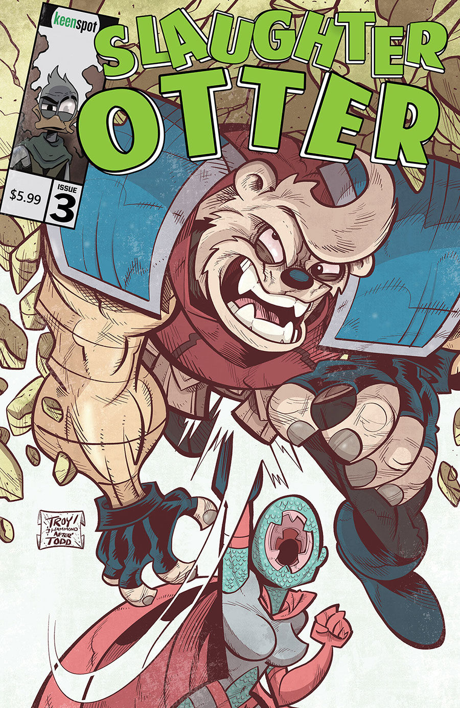 Slaughter Otter #3 Cover C