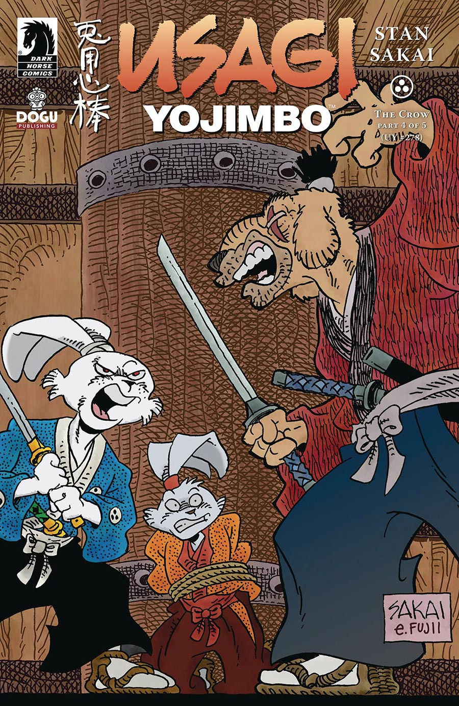 Usagi Yojimbo The Crow #4 Cover A