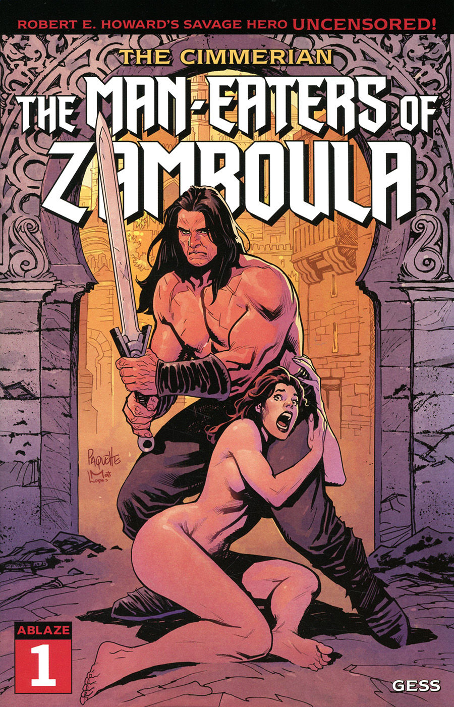 Cimmerian Man-Eaters Of Zamboula #1 Cover A