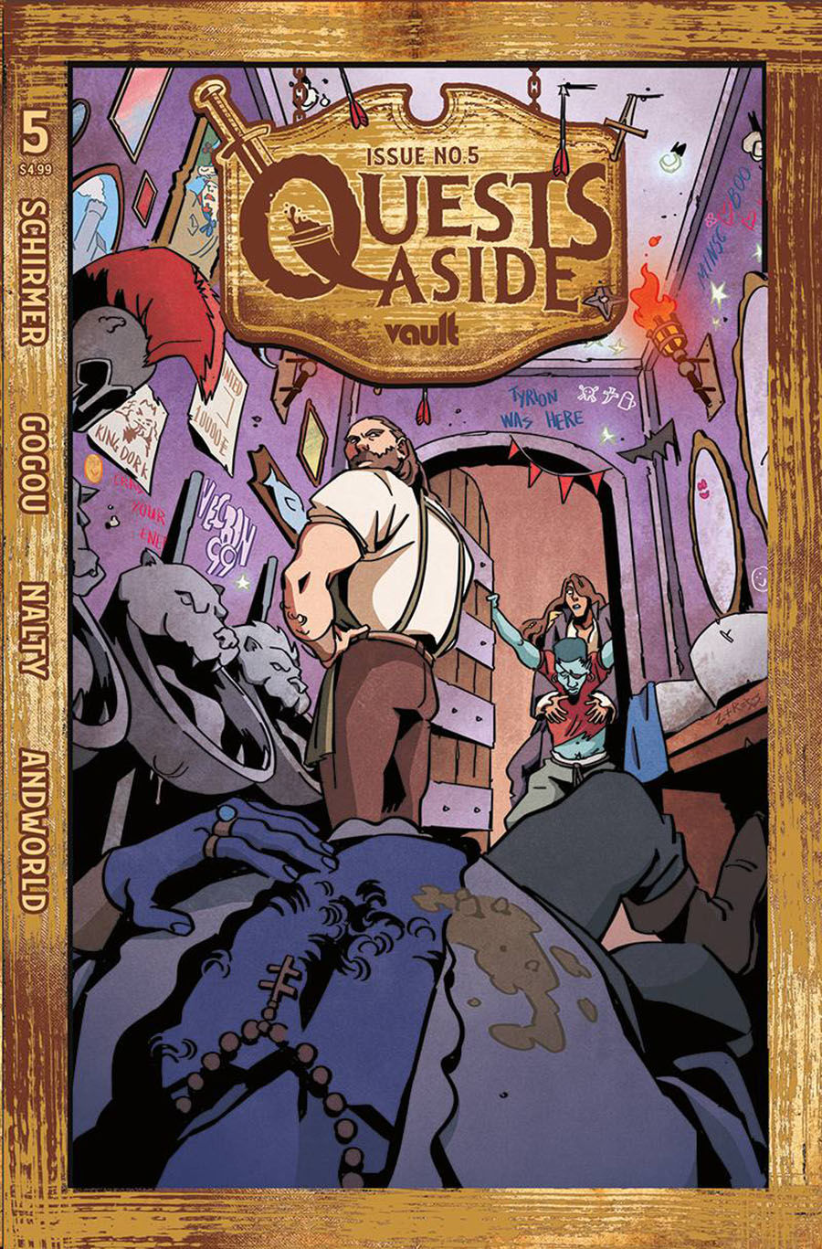 Quests Aside #5 Cover A