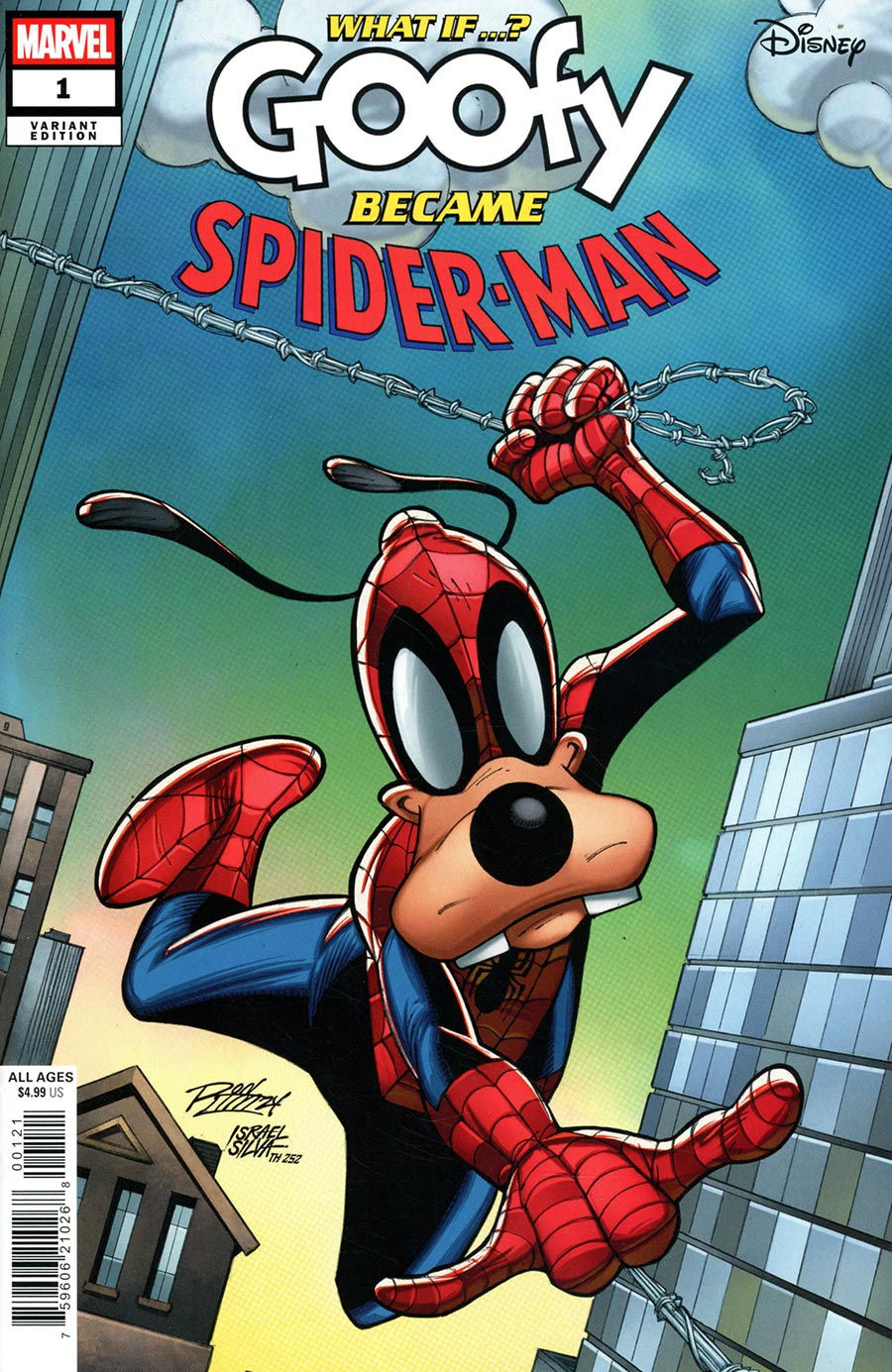 Marvel & Disney What If Goofy Became Spider-Man #1 (One Shot) Cover B