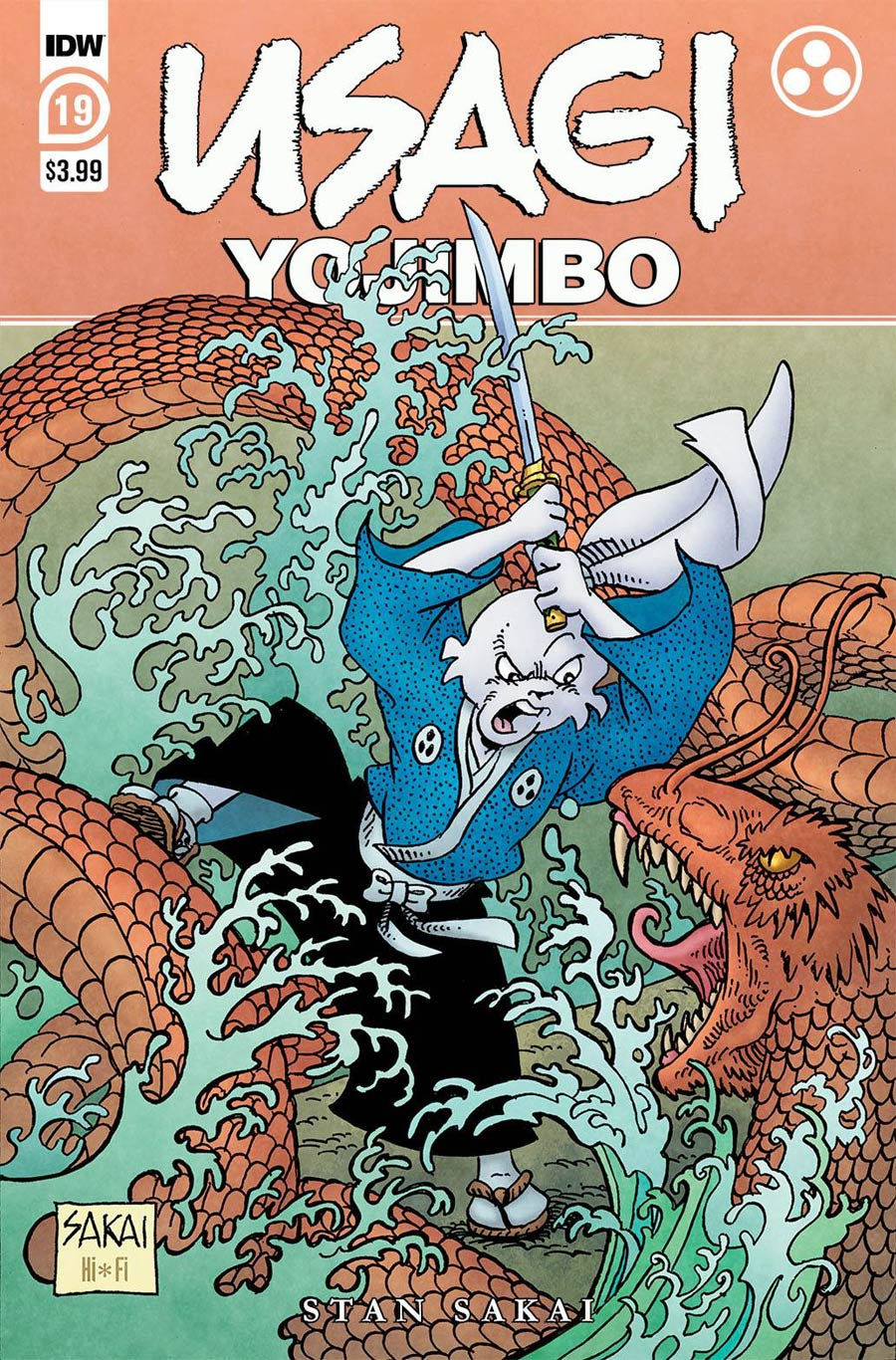 Usagi Yojimbo Vol 4 #19 Cover A