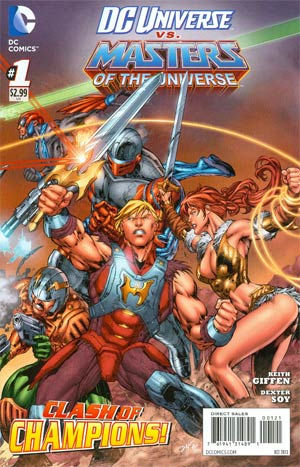 DC Universe Vs Masters Of The Universe #1 Cover B