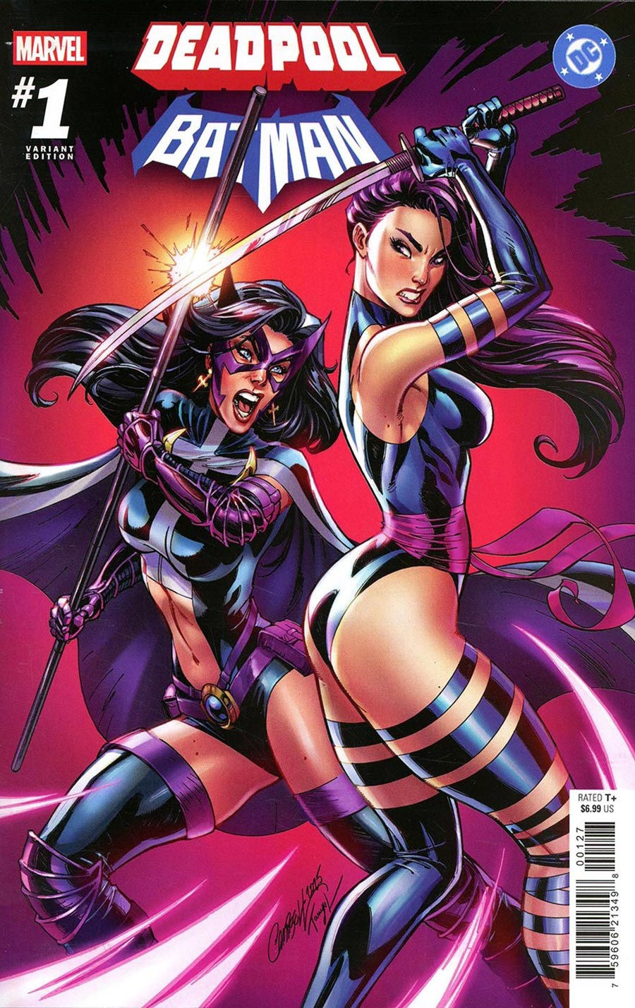 Marvel DC Deadpool Batman #1 (One Shot) Cover O